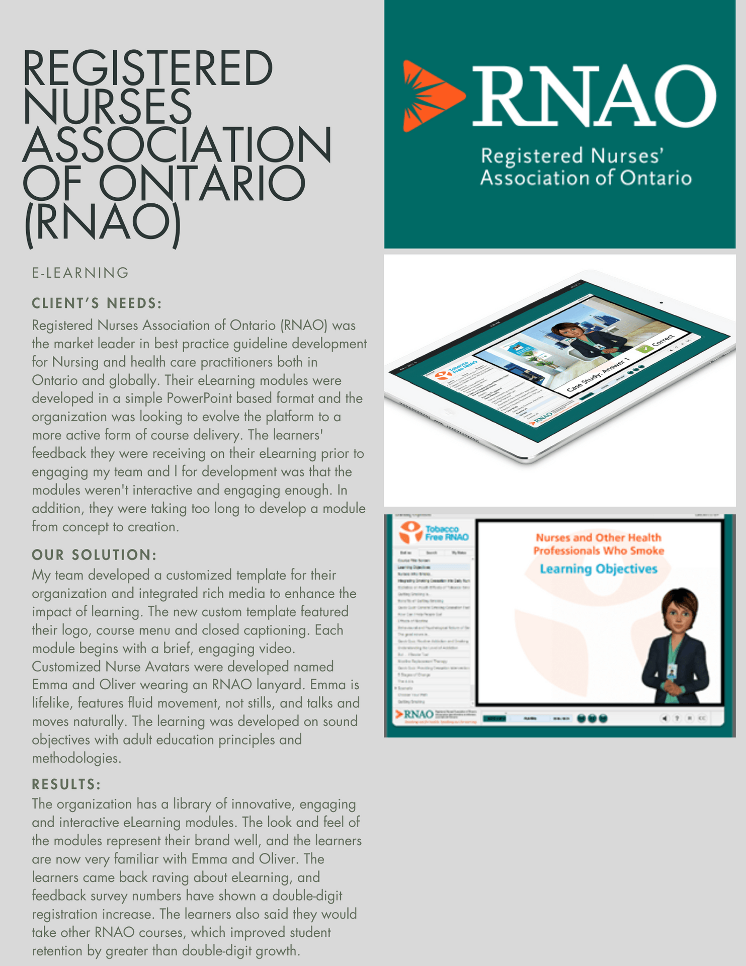 Registered Nurses Association of Ontario (RNAO)